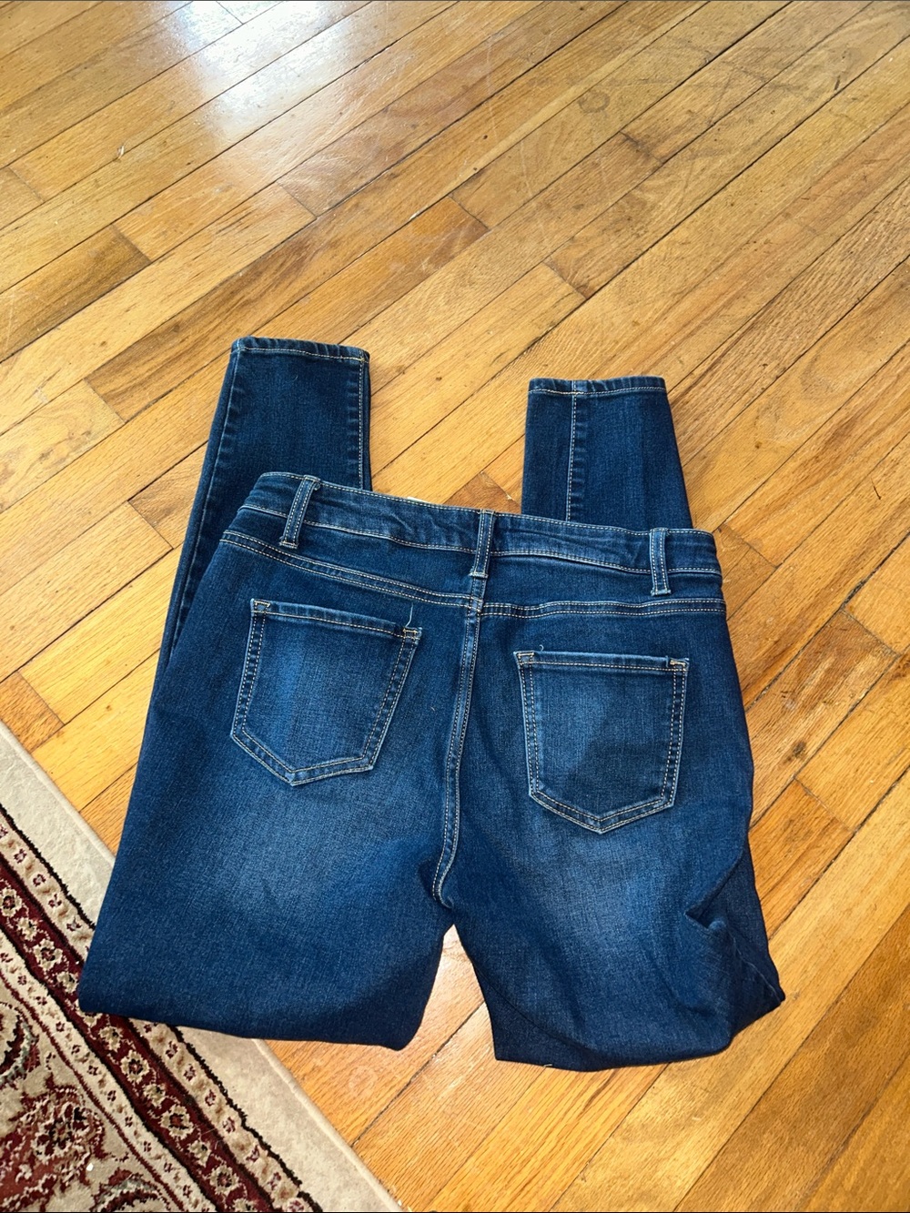 Time and Tru Dark Blue Skinny Jeans